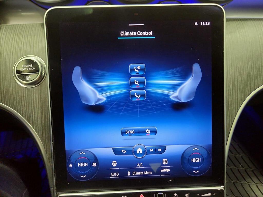 used 2023 Mercedes-Benz C-Class car, priced at $35,998