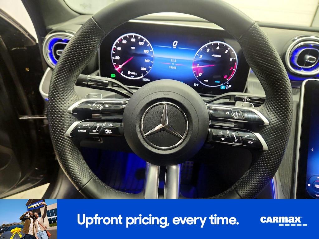 used 2023 Mercedes-Benz C-Class car, priced at $35,998