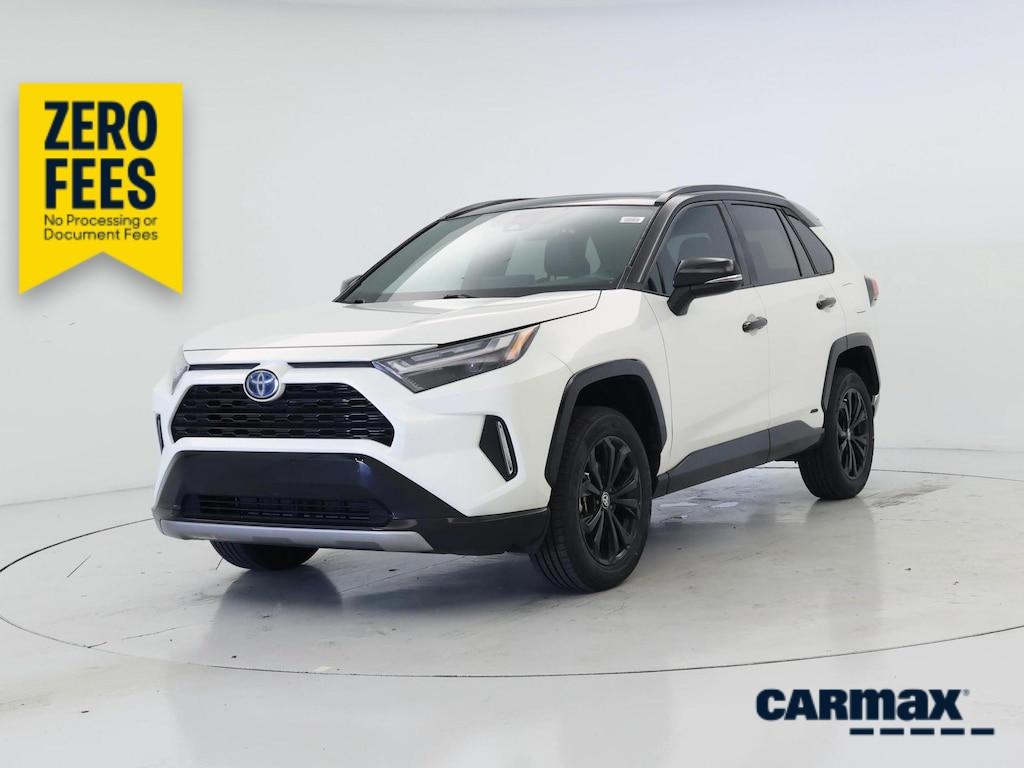 used 2022 Toyota RAV4 Hybrid car, priced at $34,998