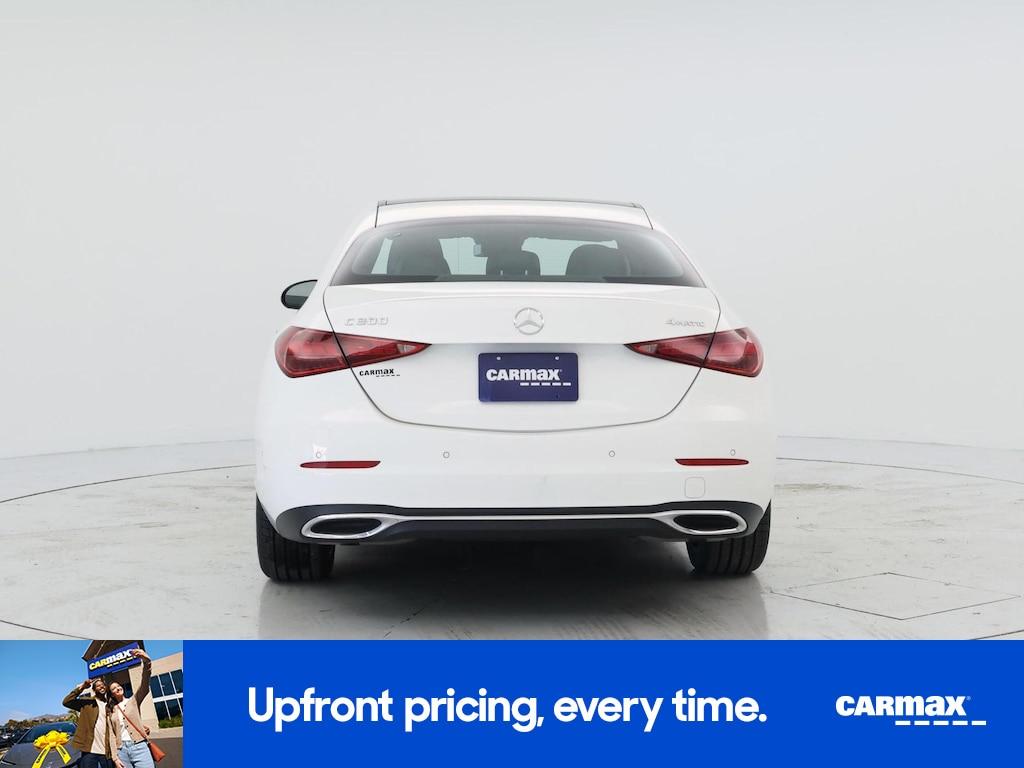 used 2022 Mercedes-Benz C-Class car, priced at $33,998