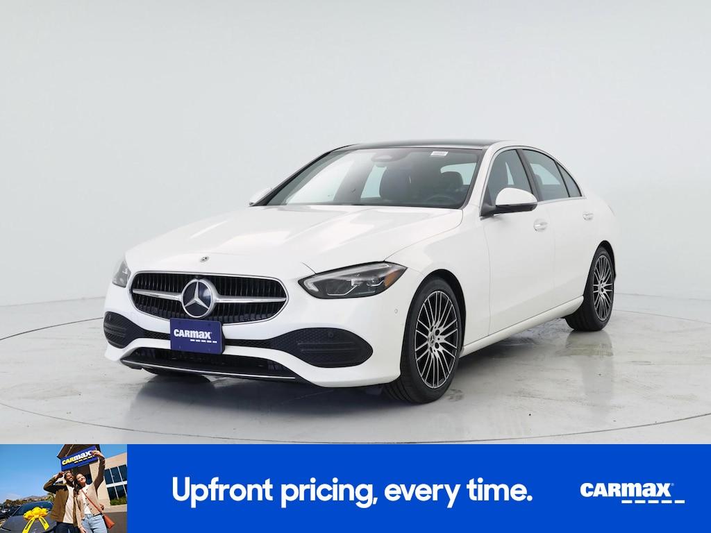used 2022 Mercedes-Benz C-Class car, priced at $33,998