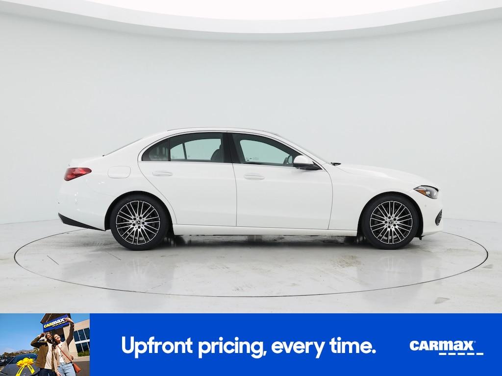 used 2022 Mercedes-Benz C-Class car, priced at $33,998
