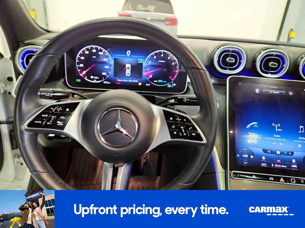 used 2022 Mercedes-Benz C-Class car, priced at $33,998
