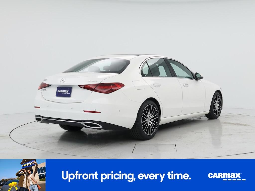 used 2022 Mercedes-Benz C-Class car, priced at $33,998