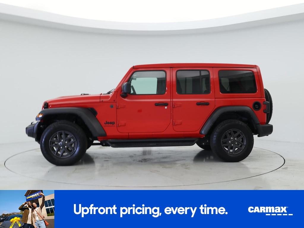 used 2024 Jeep Wrangler car, priced at $39,998