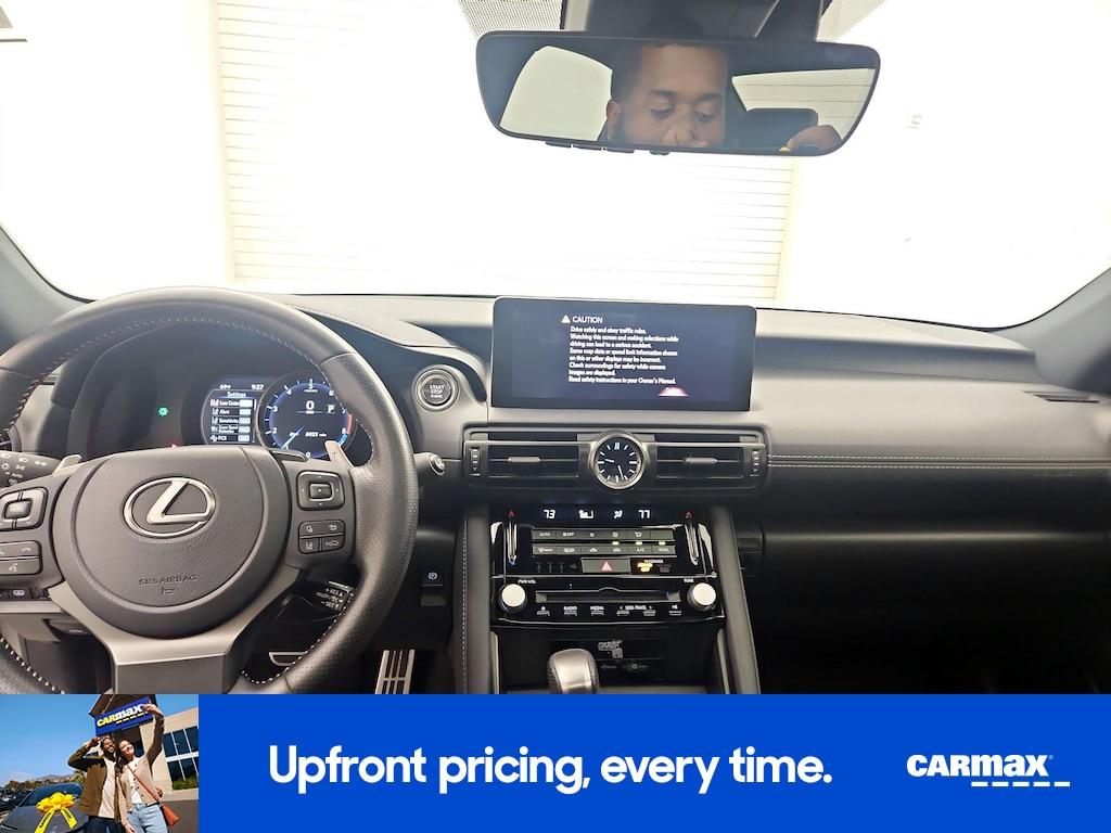 used 2023 Lexus IS 350 car, priced at $45,998