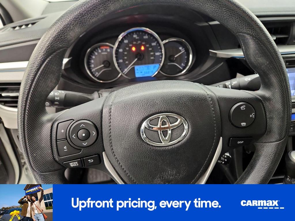 used 2015 Toyota Corolla car, priced at $16,998