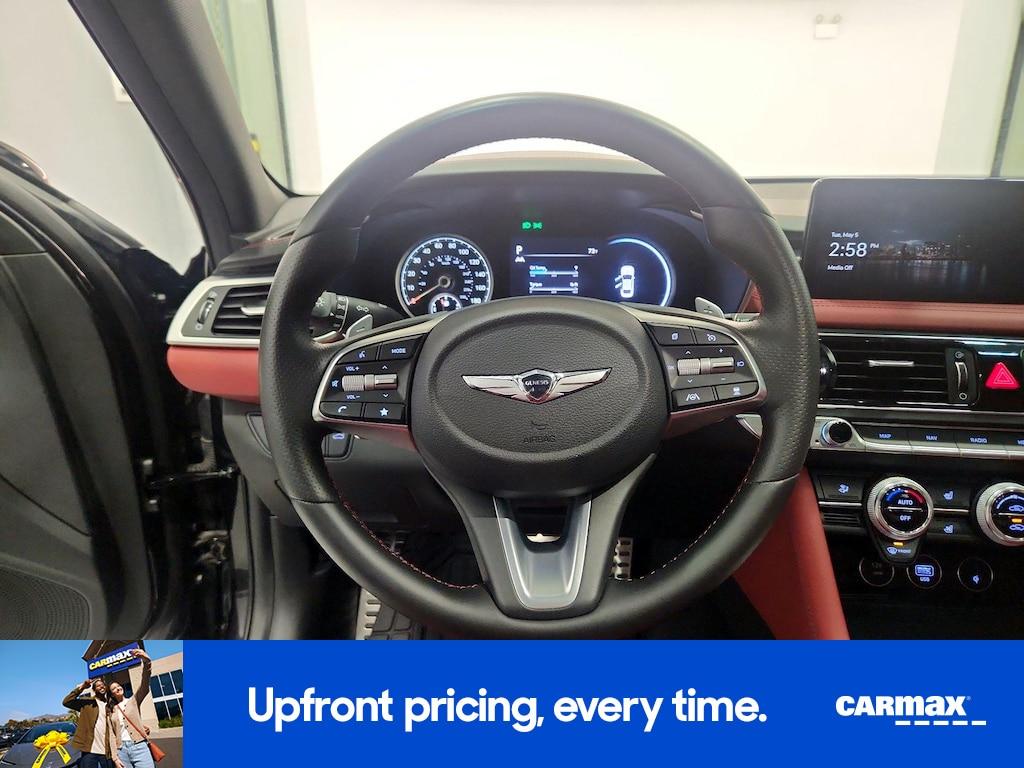 used 2023 Genesis G70 car, priced at $40,998