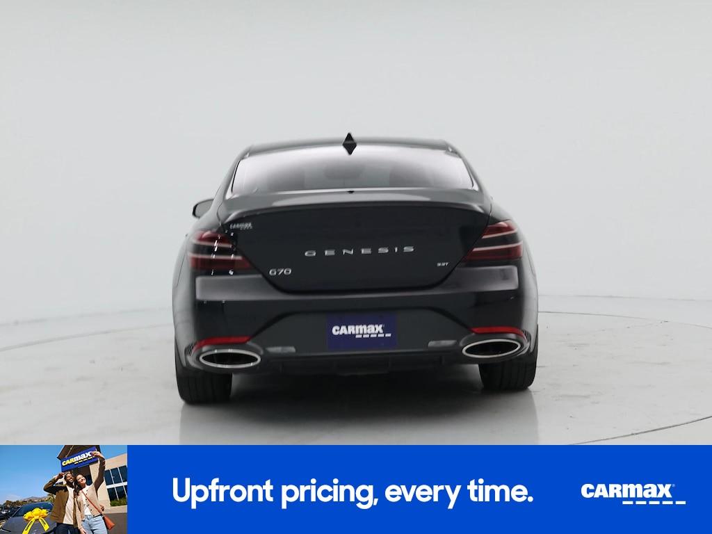 used 2023 Genesis G70 car, priced at $40,998