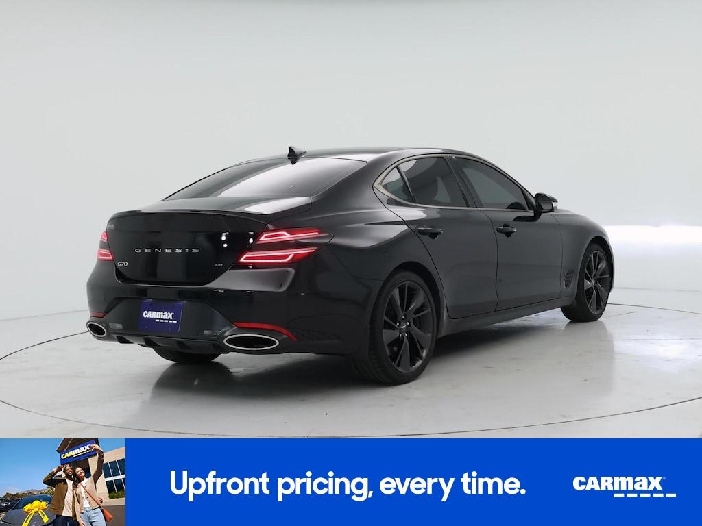 used 2023 Genesis G70 car, priced at $40,998