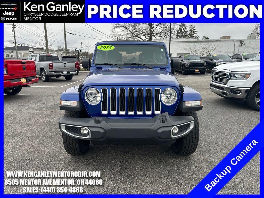 used 2018 Jeep Wrangler Unlimited car, priced at $17,700
