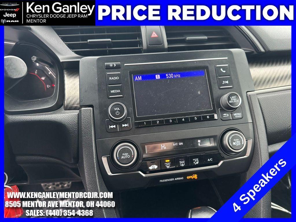 used 2019 Honda Civic car, priced at $16,400