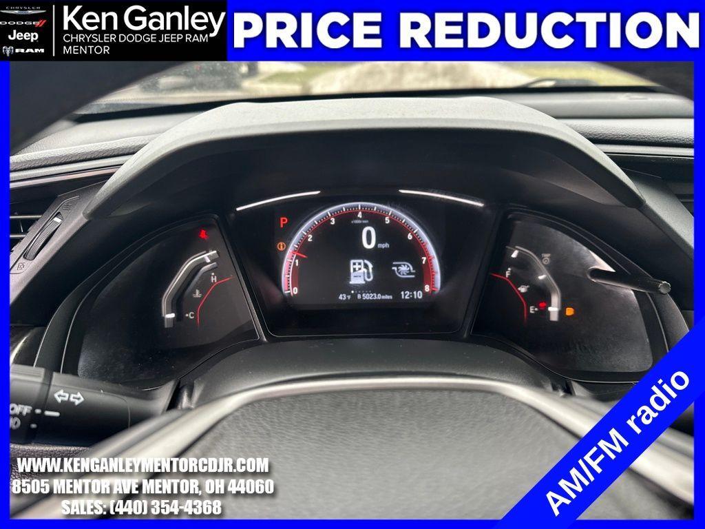 used 2019 Honda Civic car, priced at $16,400