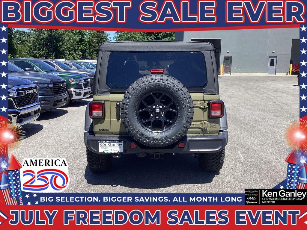 new 2026 Jeep Wrangler car, priced at $47,354