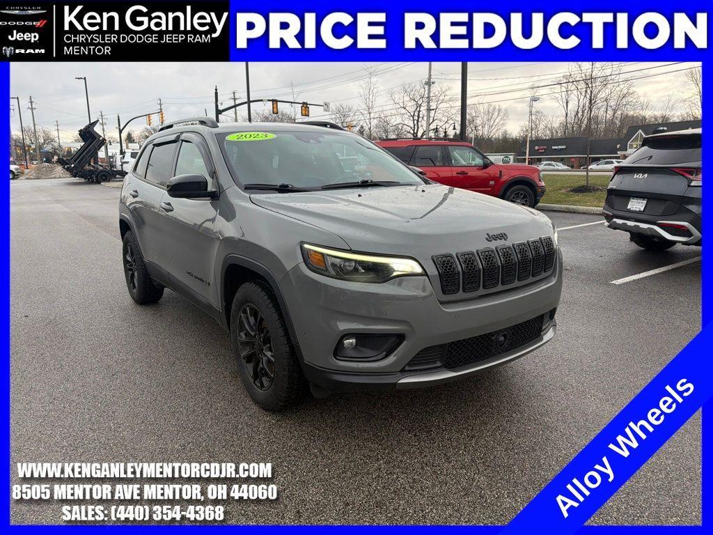 used 2023 Jeep Cherokee car, priced at $22,575