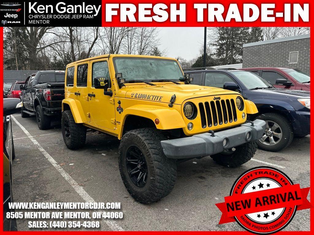 used 2015 Jeep Wrangler Unlimited car, priced at $13,900
