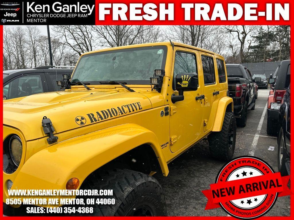 used 2015 Jeep Wrangler Unlimited car, priced at $13,900