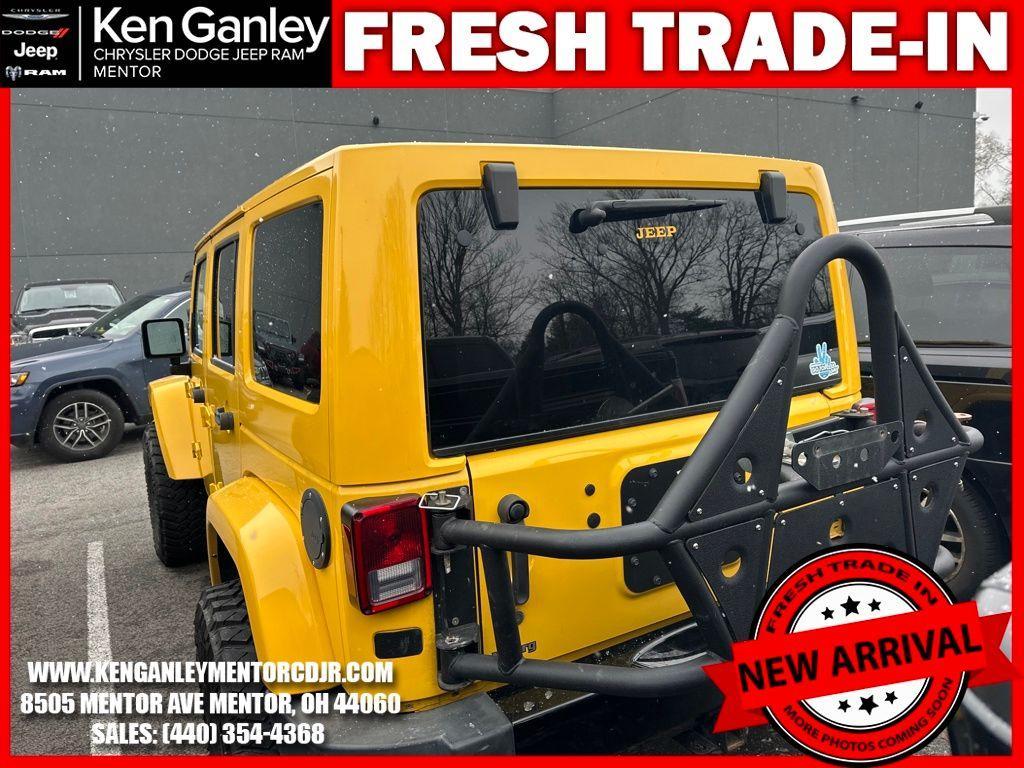 used 2015 Jeep Wrangler Unlimited car, priced at $13,900