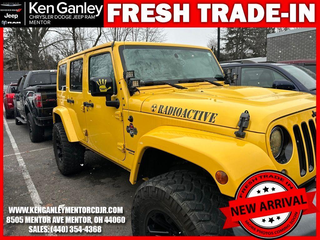 used 2015 Jeep Wrangler Unlimited car, priced at $13,900