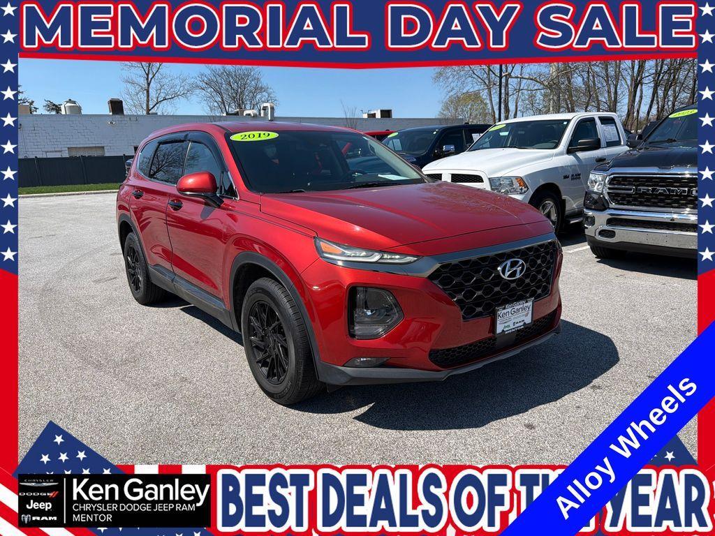 used 2019 Hyundai Santa Fe car, priced at $15,048