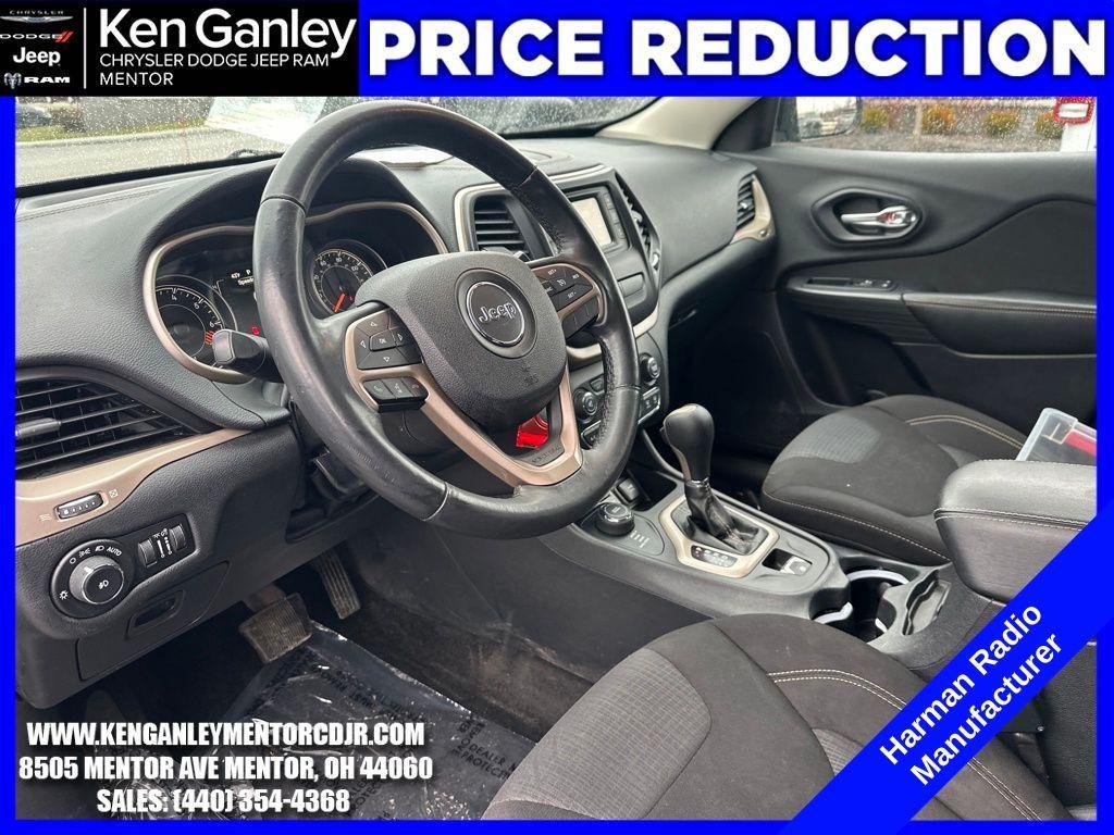 used 2015 Jeep Cherokee car, priced at $8,300