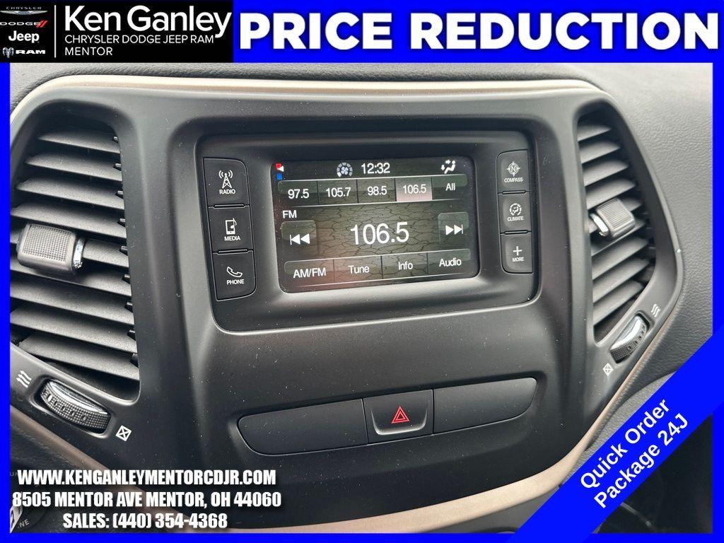 used 2015 Jeep Cherokee car, priced at $8,300