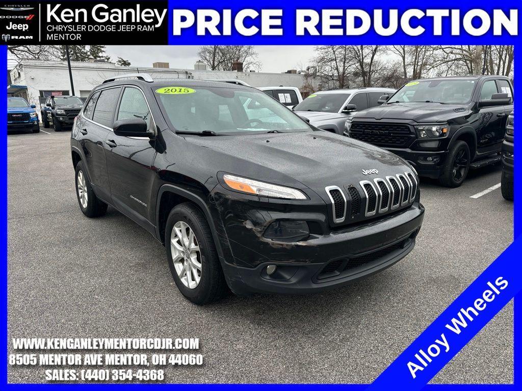 used 2015 Jeep Cherokee car, priced at $8,300