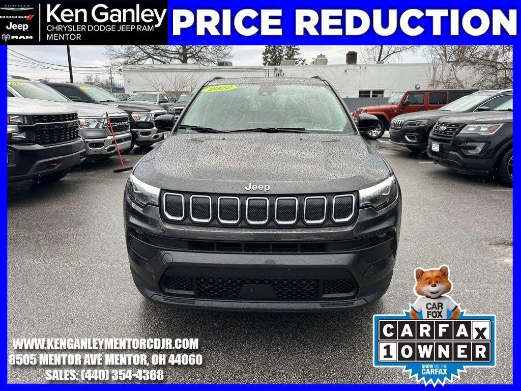used 2022 Jeep Compass car, priced at $22,700