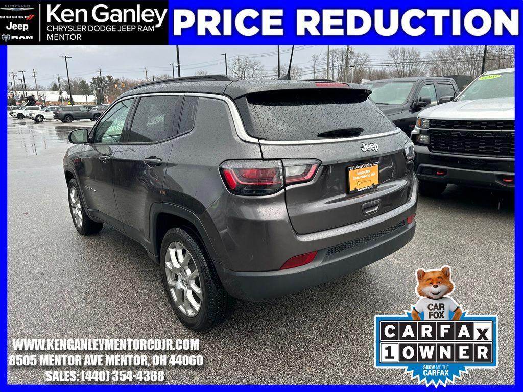 used 2022 Jeep Compass car, priced at $22,700