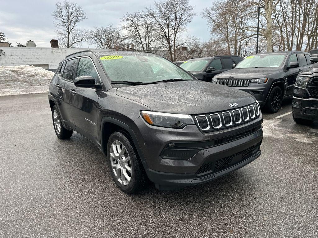 used 2022 Jeep Compass car, priced at $22,700