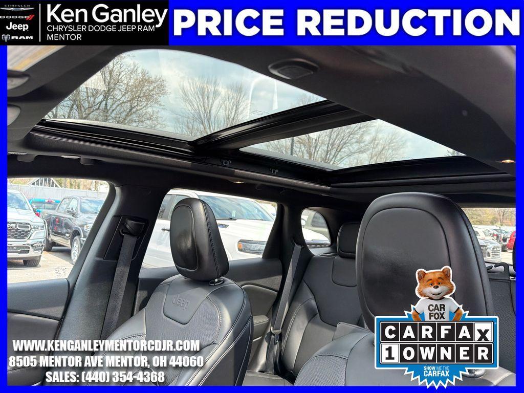 used 2021 Jeep Cherokee car, priced at $13,500