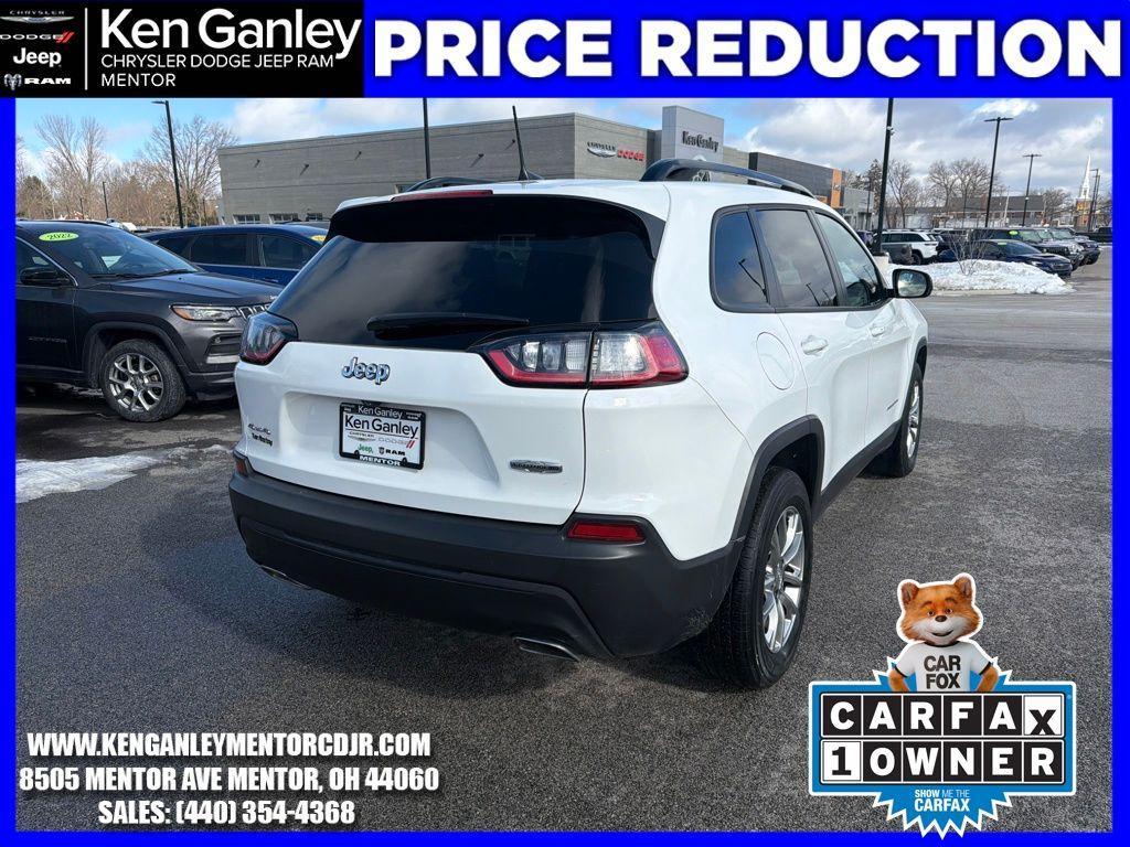 used 2022 Jeep Cherokee car, priced at $23,845