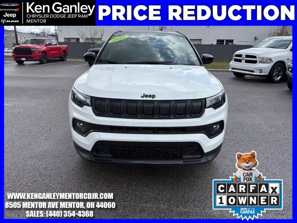 used 2022 Jeep Compass car, priced at $22,975