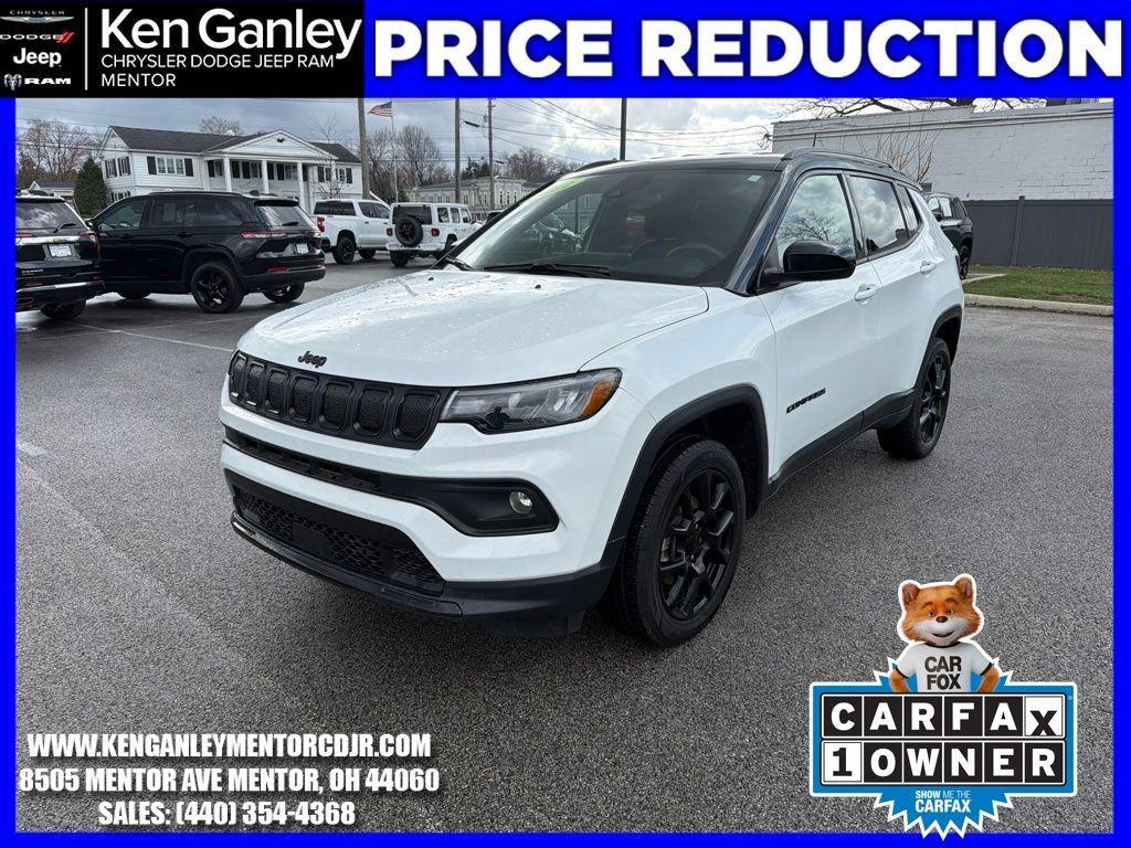 used 2022 Jeep Compass car, priced at $22,975