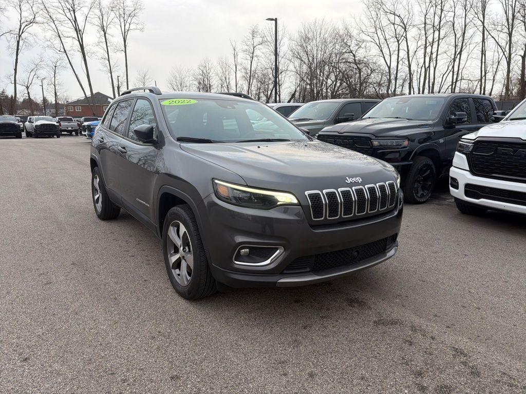 used 2022 Jeep Cherokee car, priced at $25,900