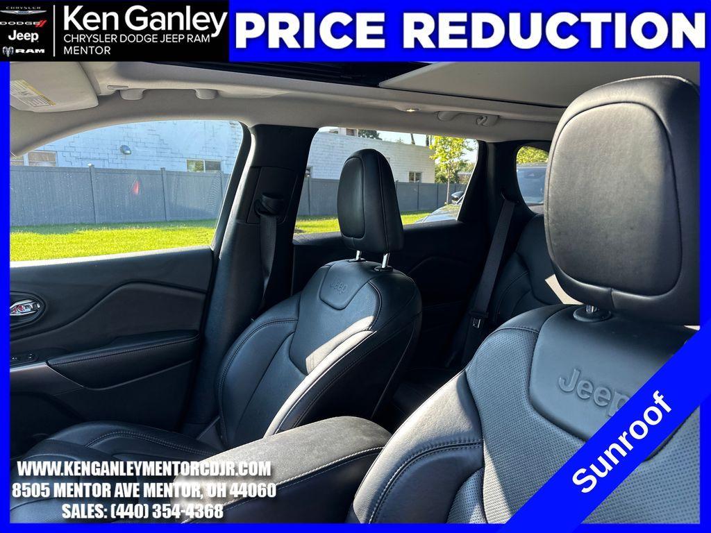 used 2019 Jeep Cherokee car, priced at $17,298