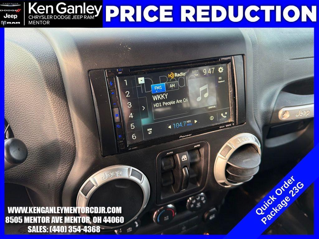 used 2017 Jeep Wrangler Unlimited car, priced at $16,923