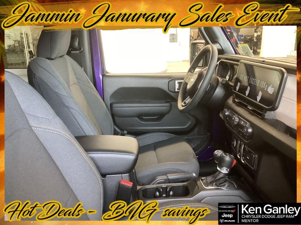 new 2026 Jeep Wrangler car, priced at $38,425