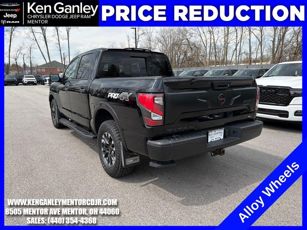 used 2021 Nissan Titan car, priced at $28,700