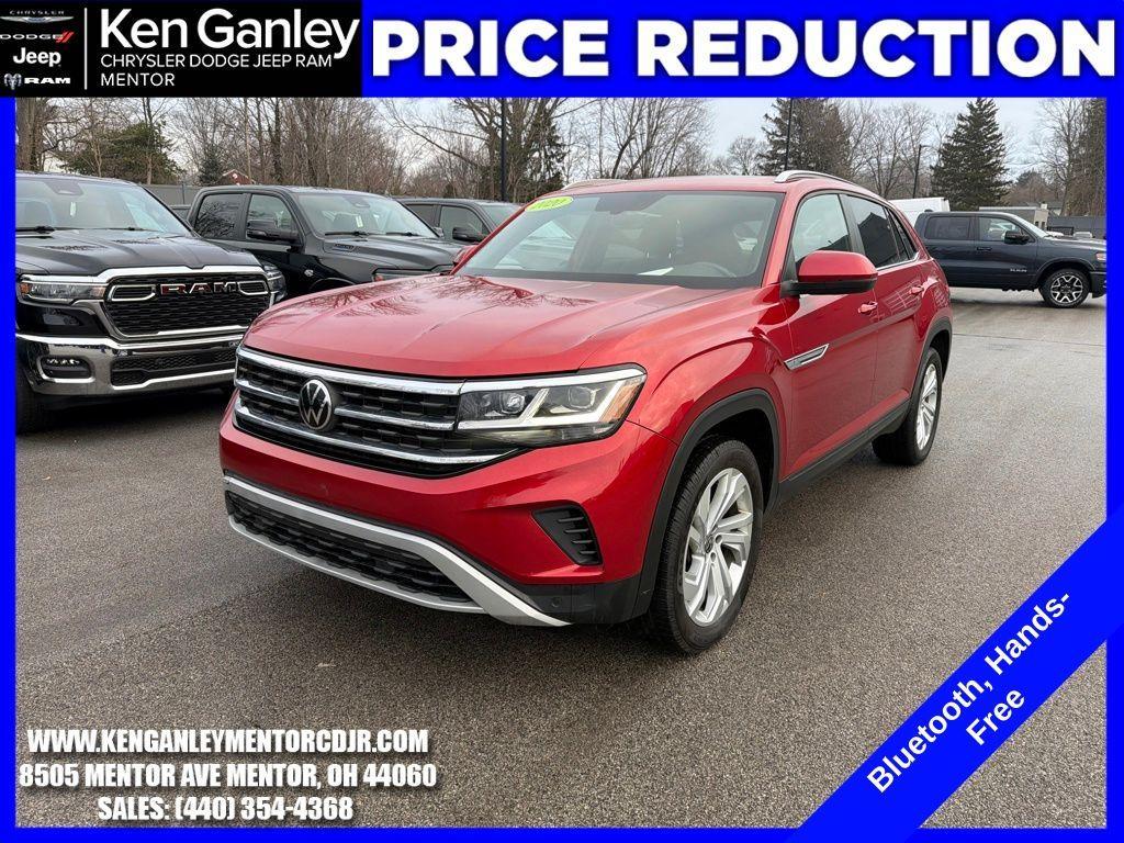 used 2020 Volkswagen Atlas Cross Sport car, priced at $19,542