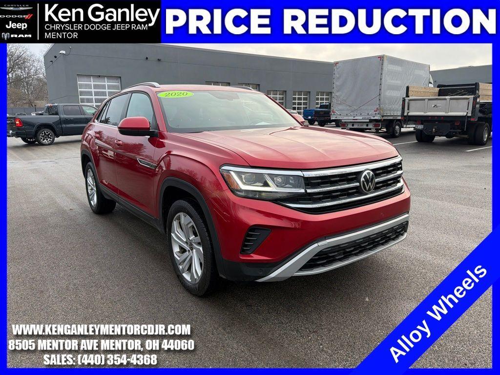 used 2020 Volkswagen Atlas Cross Sport car, priced at $19,542