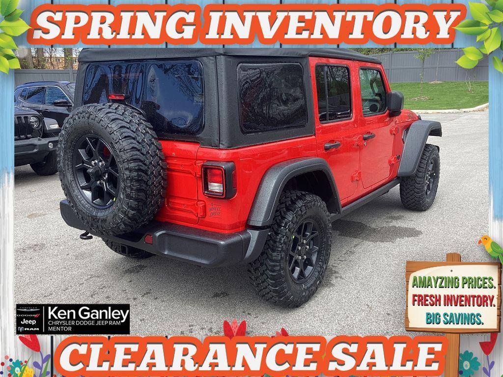 new 2026 Jeep Wrangler car, priced at $47,125