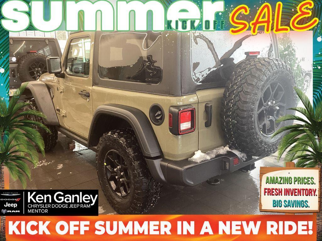 new 2026 Jeep Wrangler car, priced at $44,340
