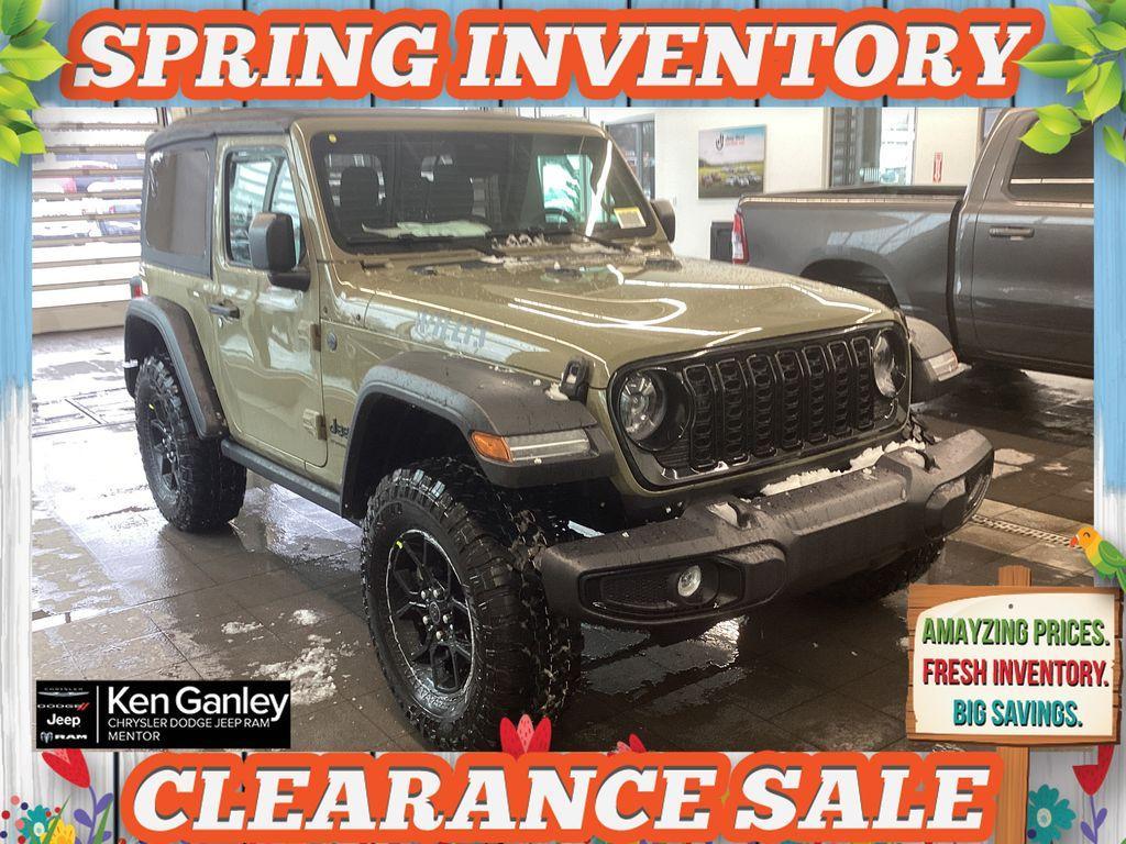 new 2026 Jeep Wrangler car, priced at $44,290
