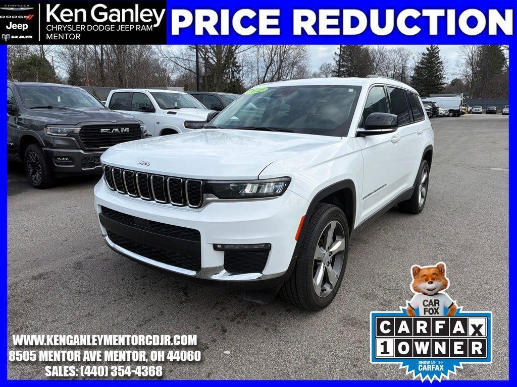 used 2022 Jeep Grand Cherokee L car, priced at $30,985