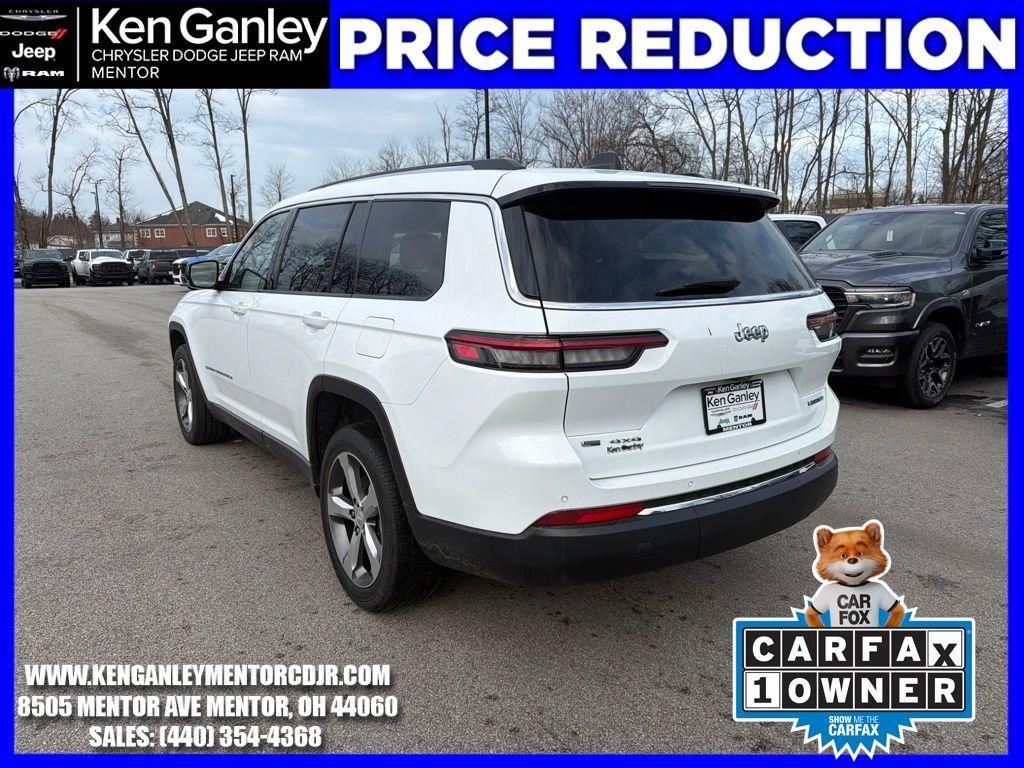 used 2022 Jeep Grand Cherokee L car, priced at $30,985