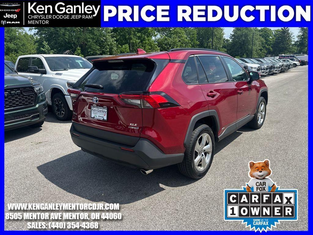 used 2021 Toyota RAV4 Hybrid car, priced at $28,798