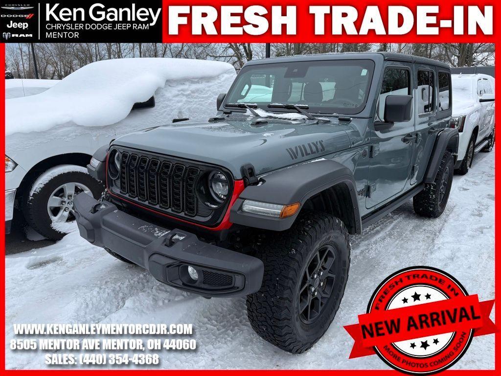 used 2024 Jeep Wrangler car, priced at $34,700