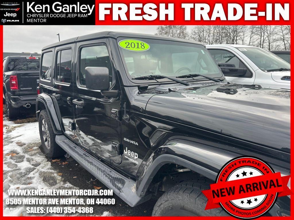 used 2018 Jeep Wrangler Unlimited car, priced at $20,500