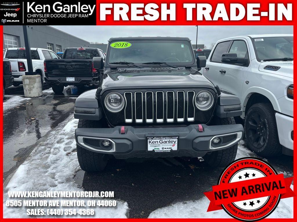 used 2018 Jeep Wrangler Unlimited car, priced at $20,500